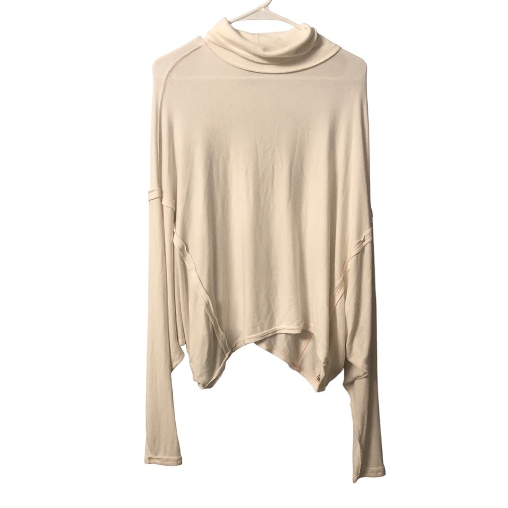 We The Free Alameda Ivory Pullover Turtleneck size S